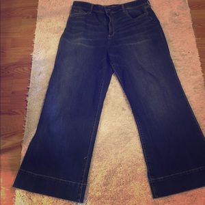 Wide leg jeans